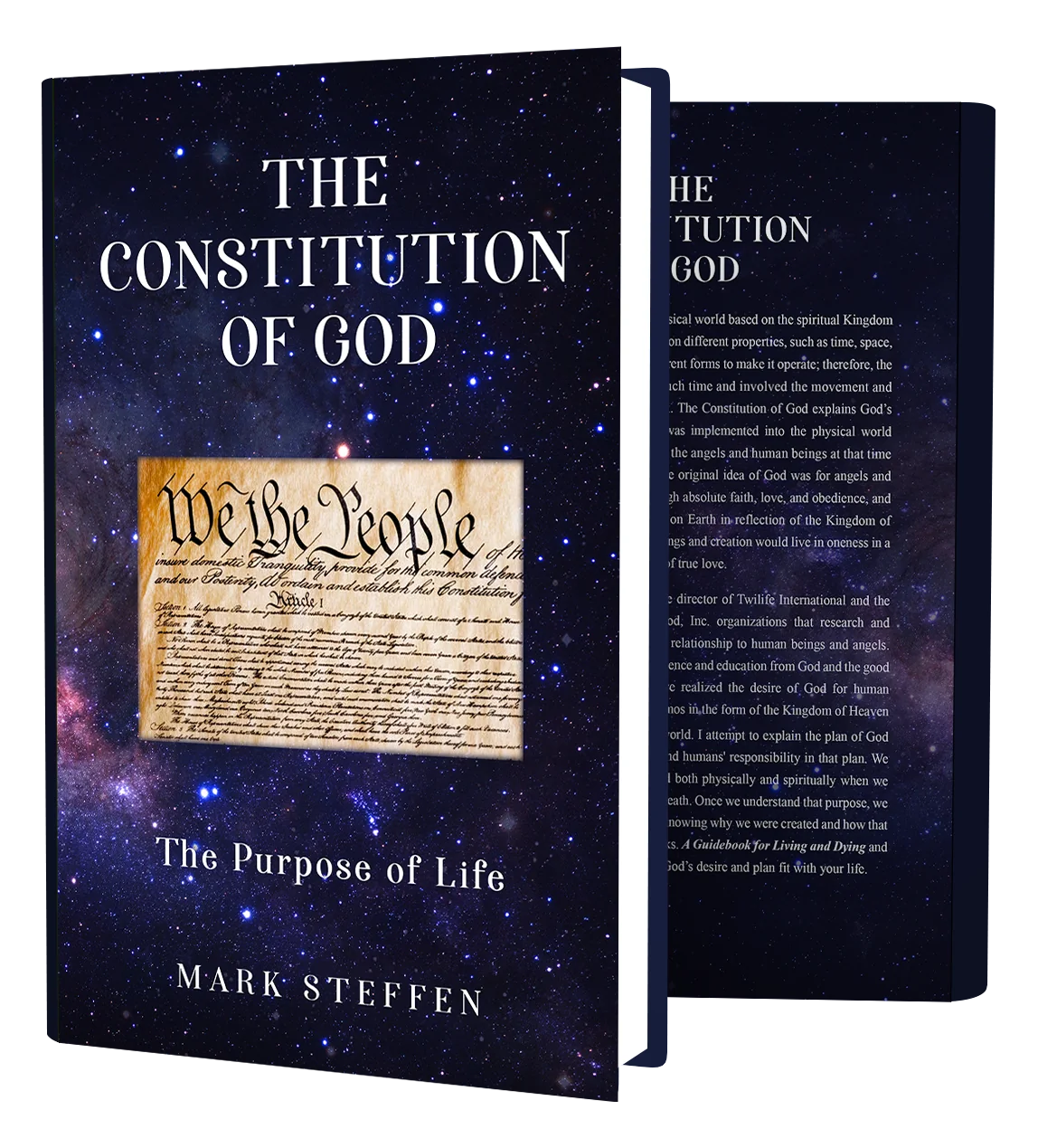 The Constitution of God, 3D angled presentation